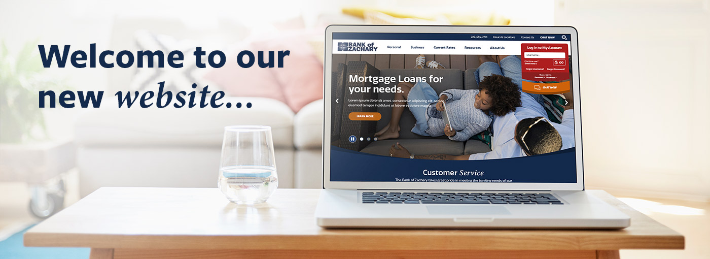 Welcome to our new website...